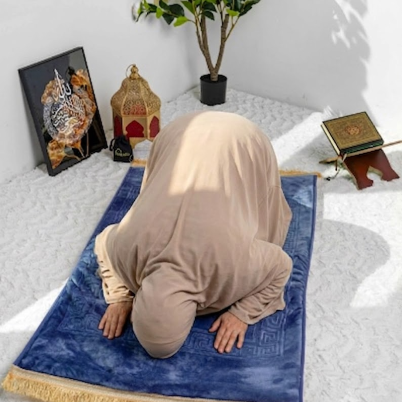 Tapis de prière rembourré Wiqaya™