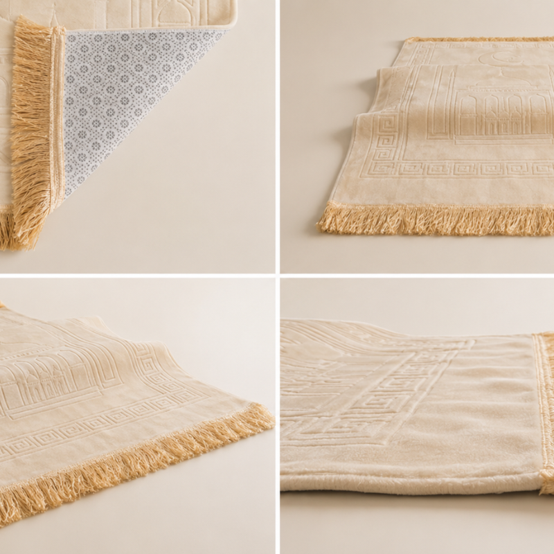 Tapis de prière rembourré Wiqaya™